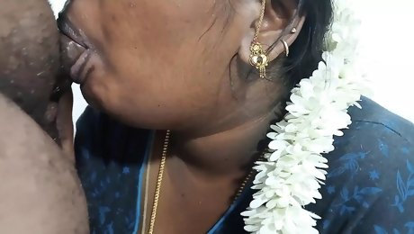 Tamil wife deep sucking