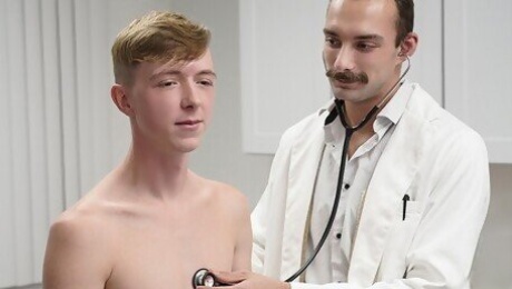 DoctorTapes - Innocent Fit Twink Wants To Feel His Hot Doctor's Throbbing Cock Deep Inside His Butt