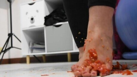Barefoot crushed cherry tomatoes (visual 1)